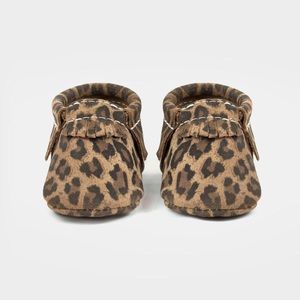 Freshly Picked Leopard Moccasin sz 5